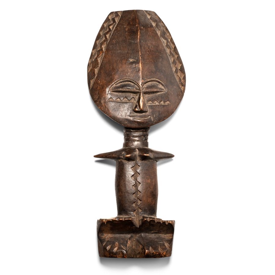 African Wooden 'Akuaba Doll' Fertility Figure