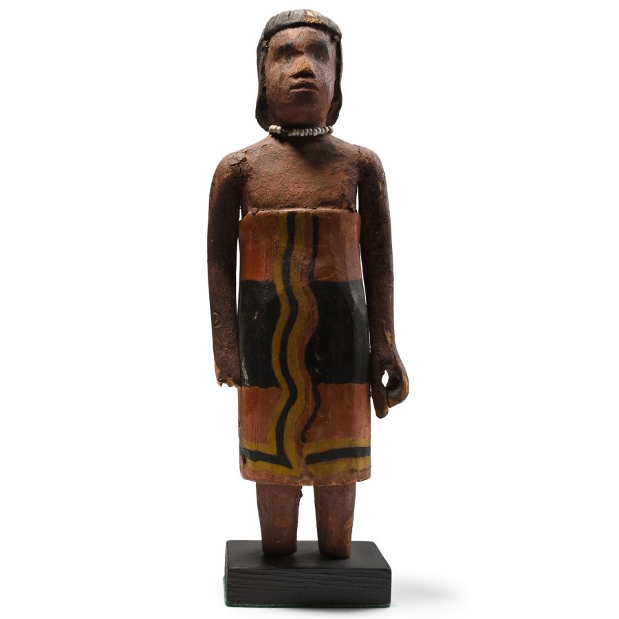 African Wooden Ceremonial Figure