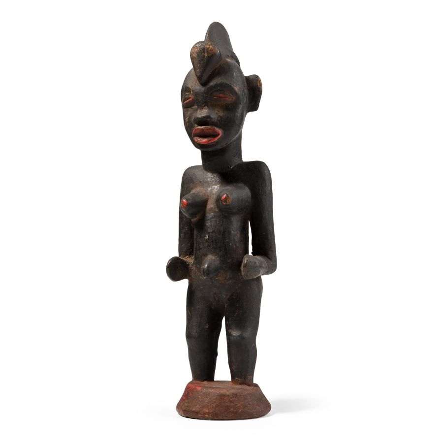 African Wooden Tugubele Figure