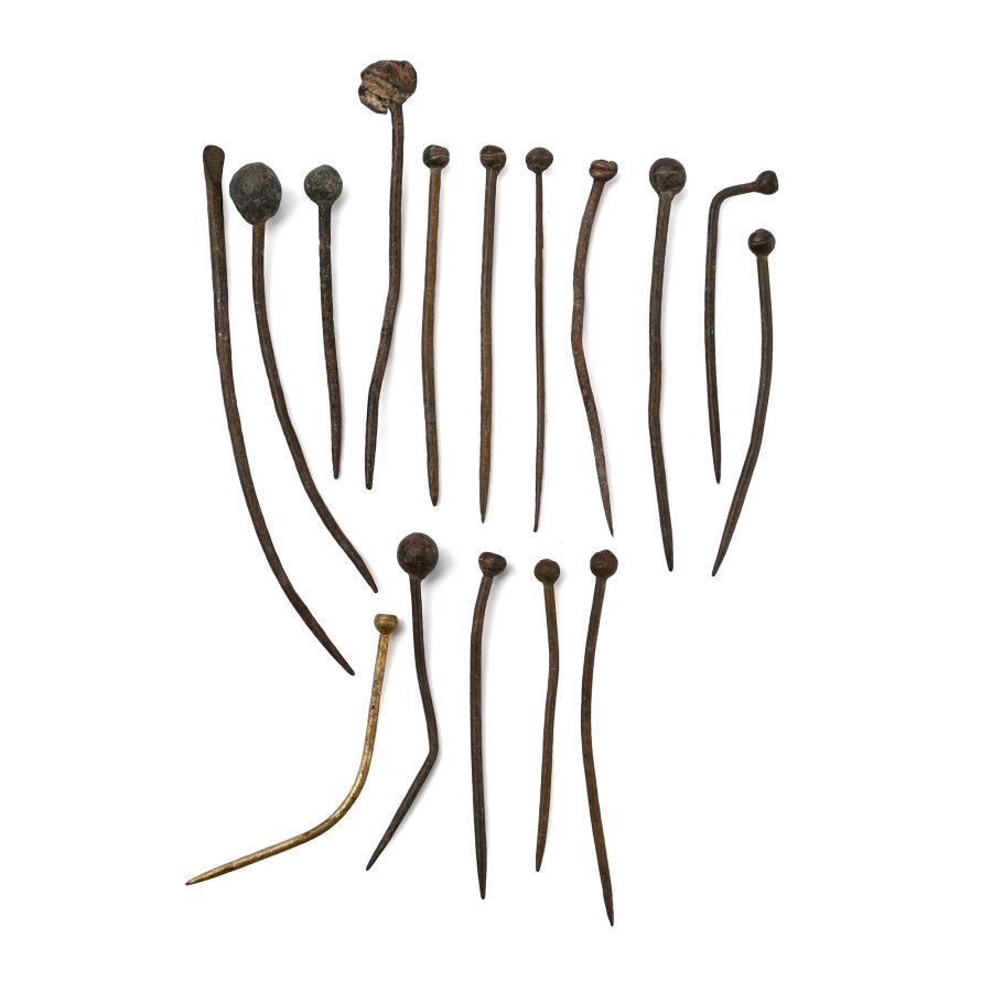 'Thames' Tudor Bronze Dress Pin Collection