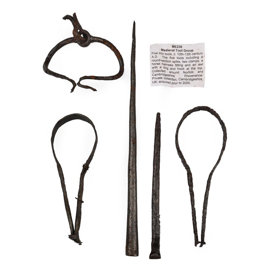 Medieval Iron Tool Collection