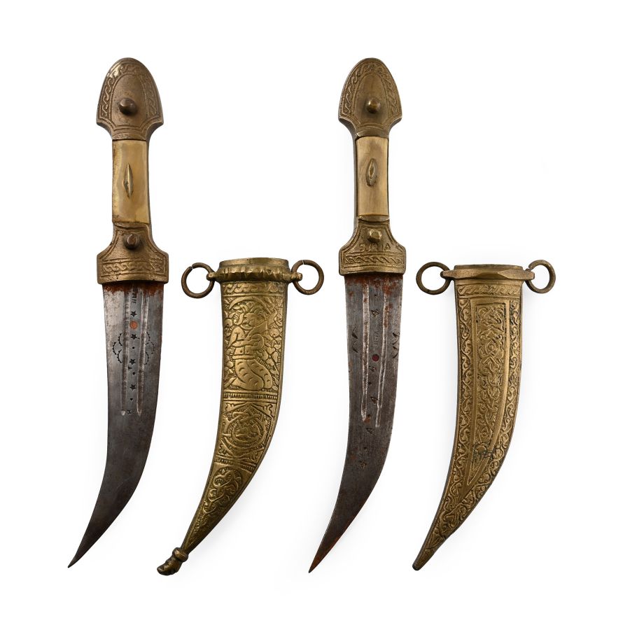 Western Asiatic Style Dagger Pair