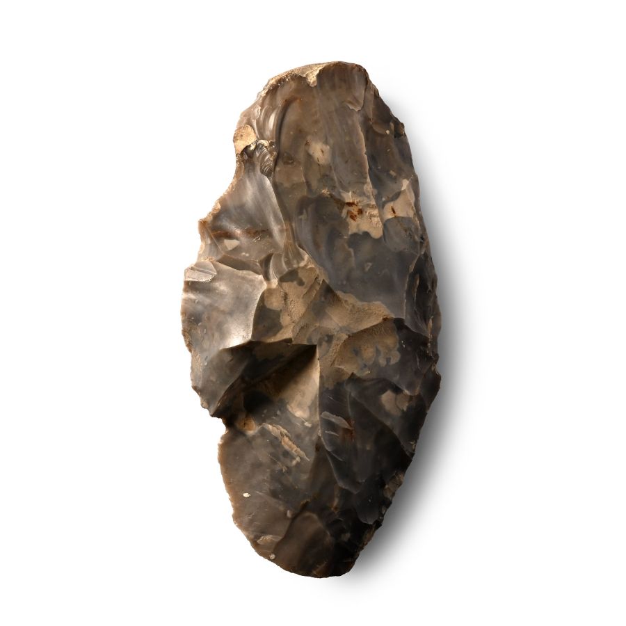 Danish Stone Age Knapped Flint Axehead