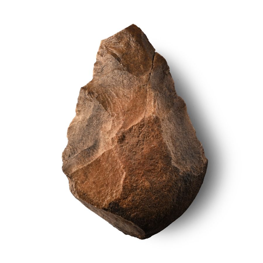Stone Age Acheulian Knapped Axehead