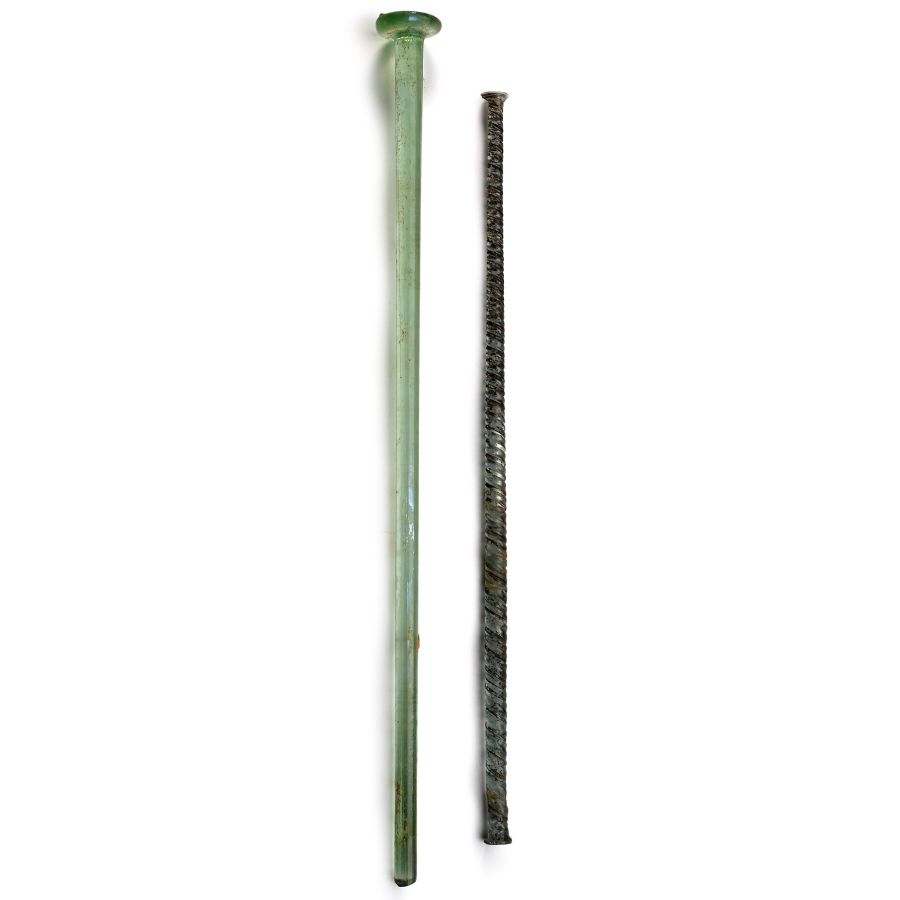 Roman Glass Stirring Rod Group
