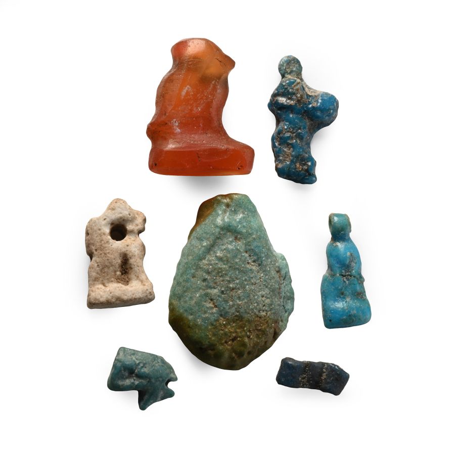 Egyptian Amulet Bead Collection