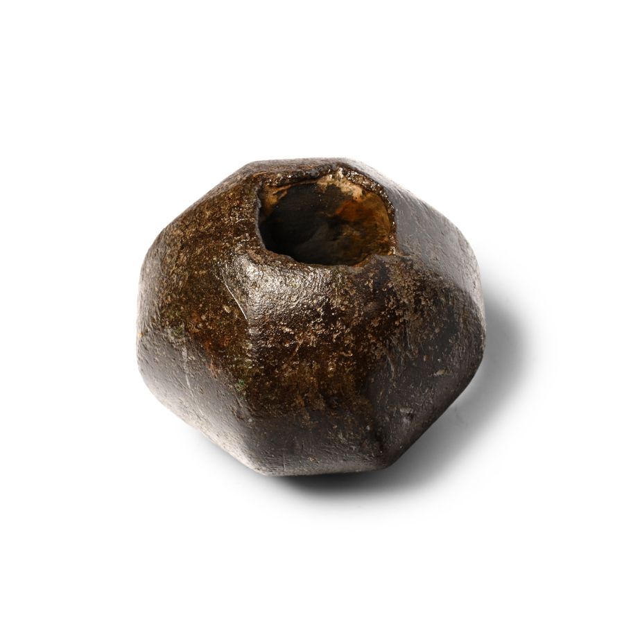 Large Medieval Bronze Sword Pommel