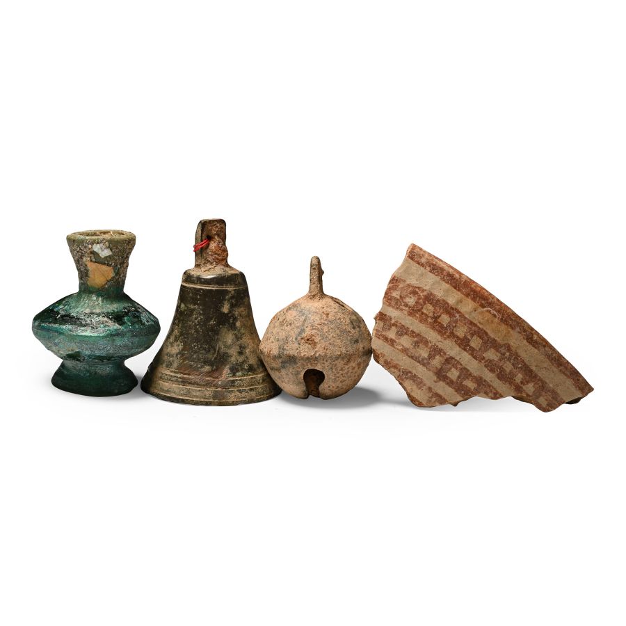 Roman Glass Vessel and Later Artefact Collection