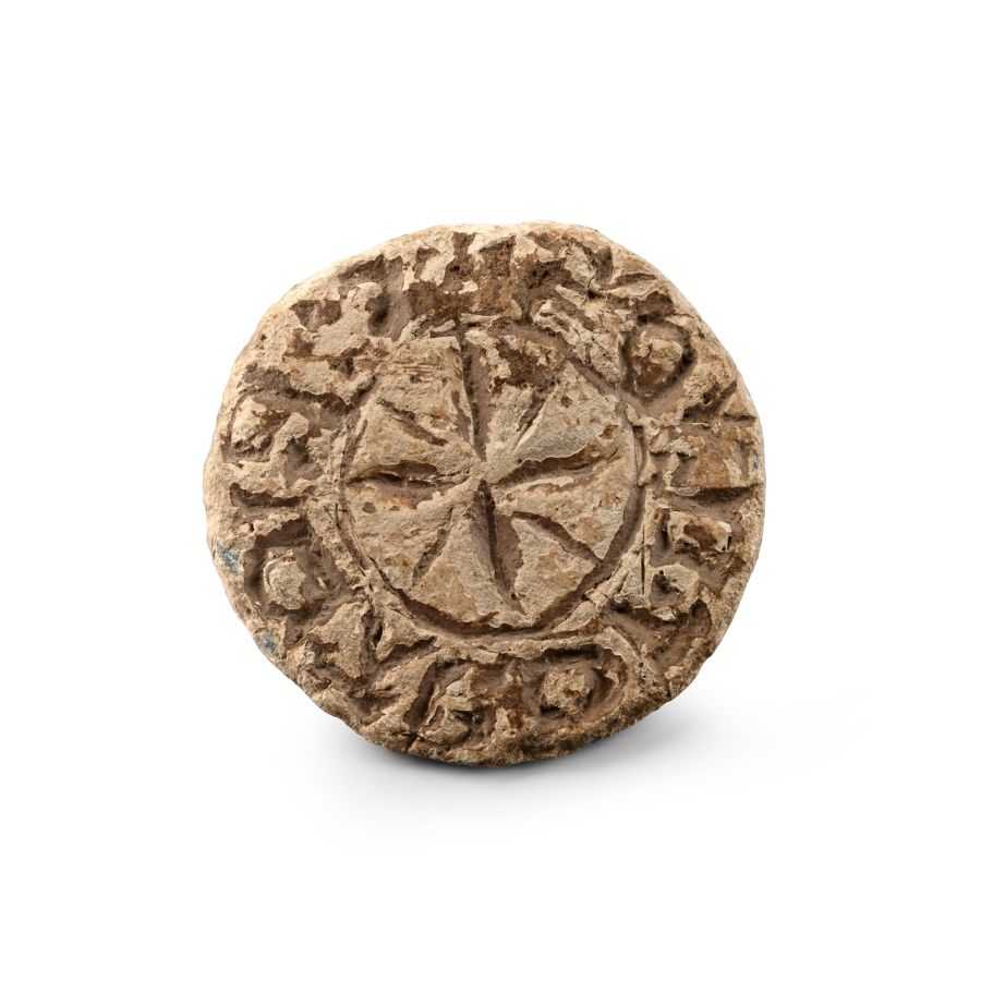 Medieval Lead Seal Matrix for Richard Ellis
