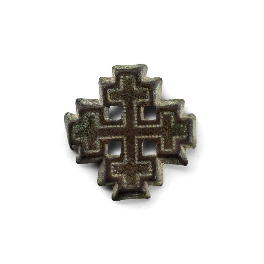 Medieval Bronze Knight's Holy Sepulchre Badge