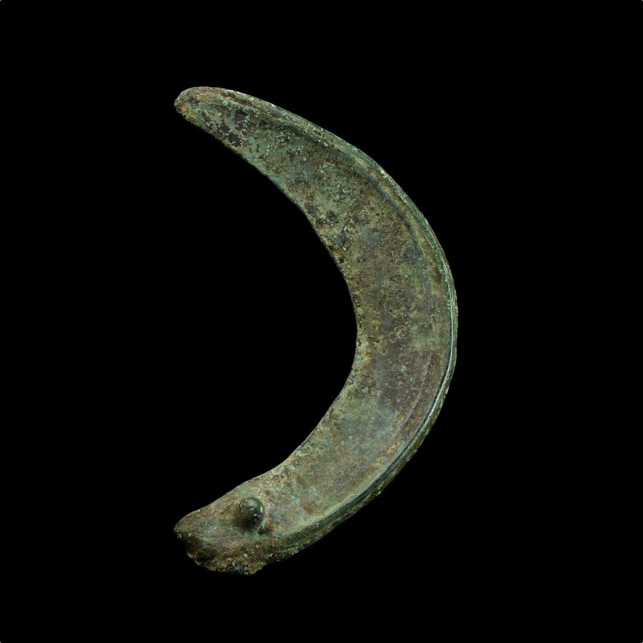 Bronze Age Curved Sickle Blade