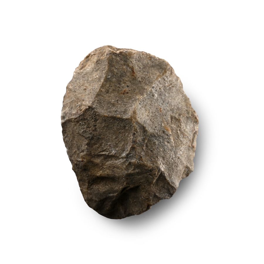 Stone Age French Grey Stone Scraper