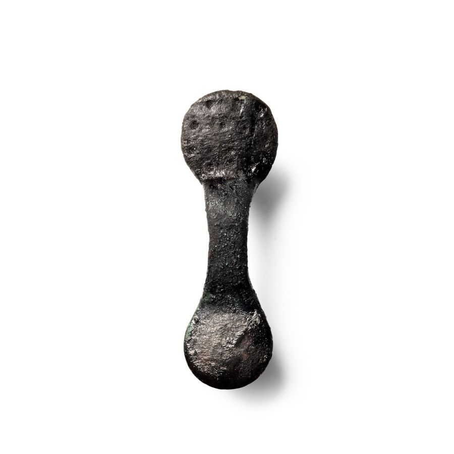 Anglo-Saxon Bronze Ansate Brooch