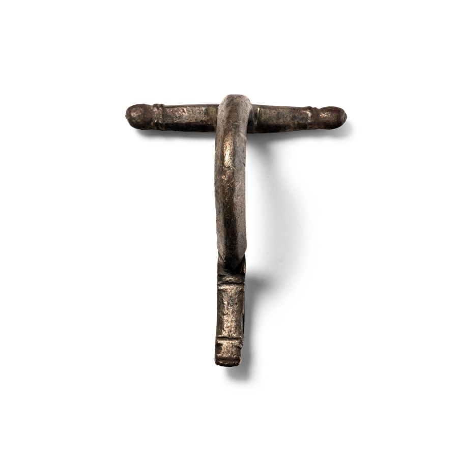 Roman Silver Crossbow Brooch
