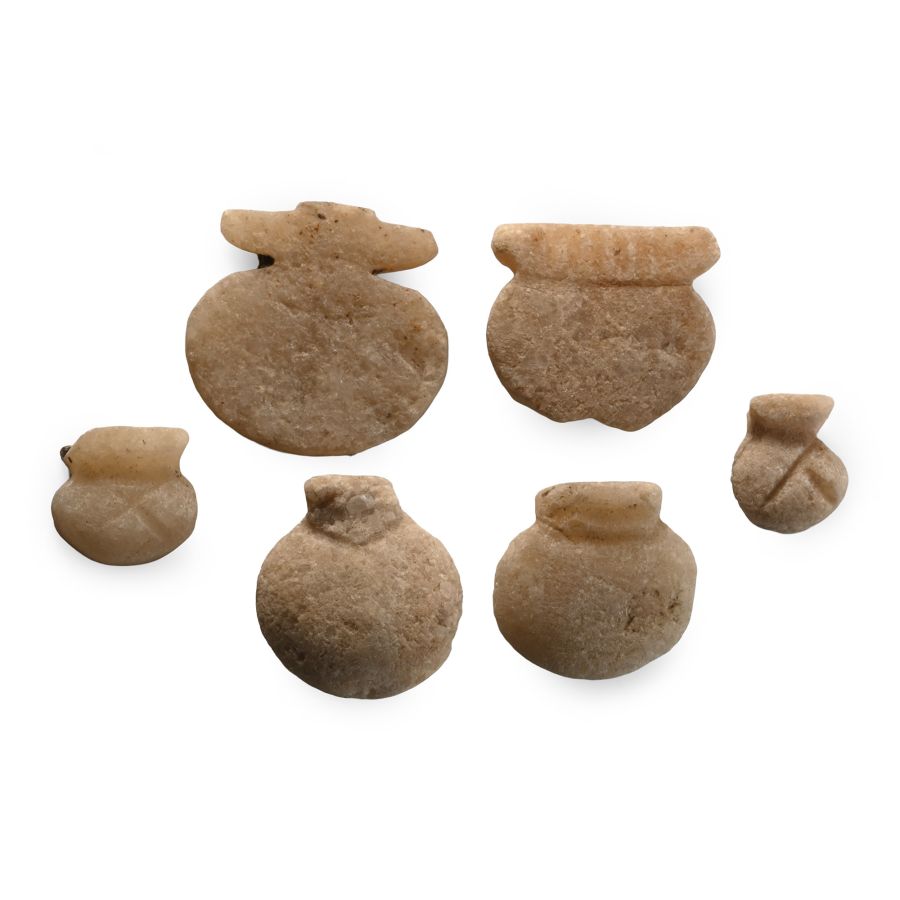 Egyptian Style Stone Amulet Group