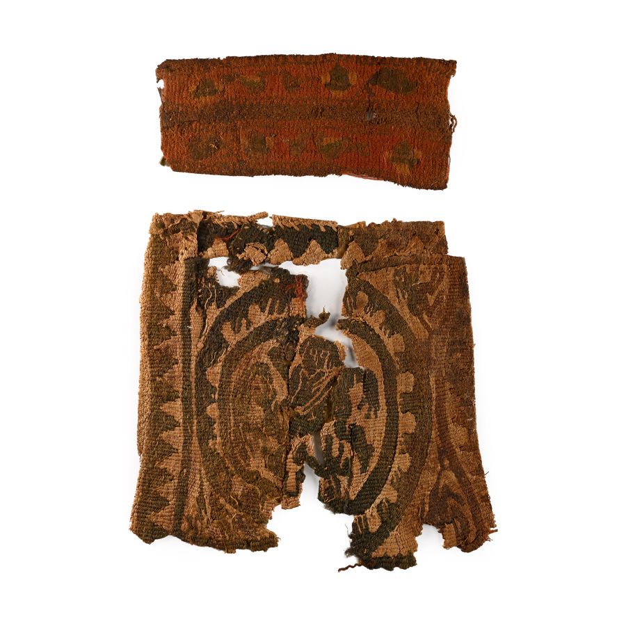 Egyptian Coptic Textile Fragment Group