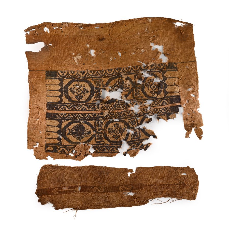 Egyptian Coptic Textile Fragment Group