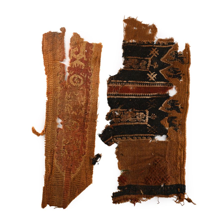 Egyptian Coptic Textile Fragment Group