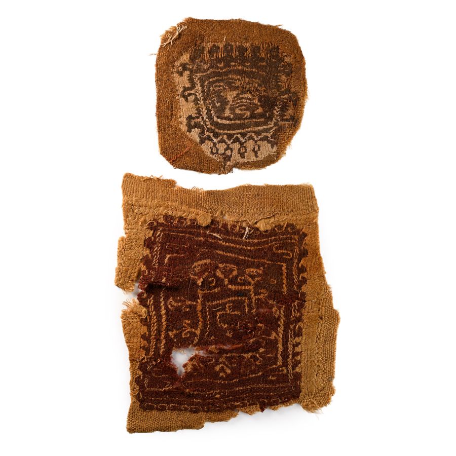 Egyptian Coptic Textile Fragment Group
