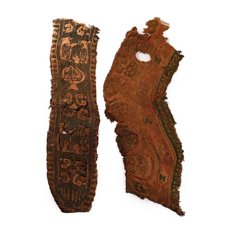 Egyptian Coptic Textile Fragment Group