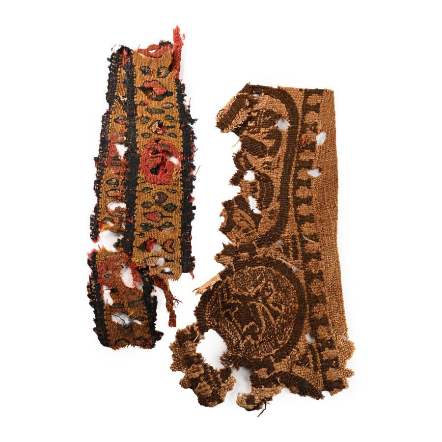 Egyptian Coptic Textile Fragment Group
