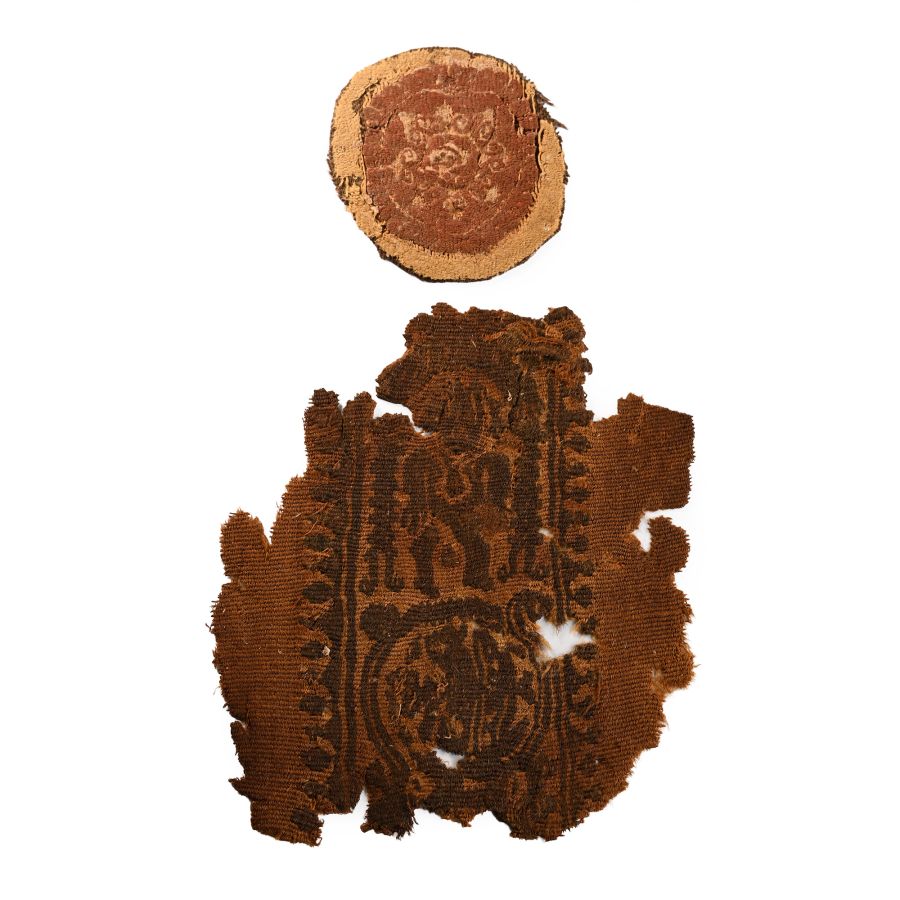 Egyptian Coptic Textile Fragment Group