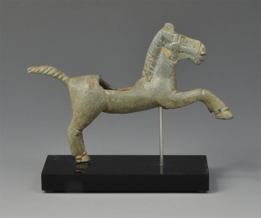 Roman Rearing Horse Statuette