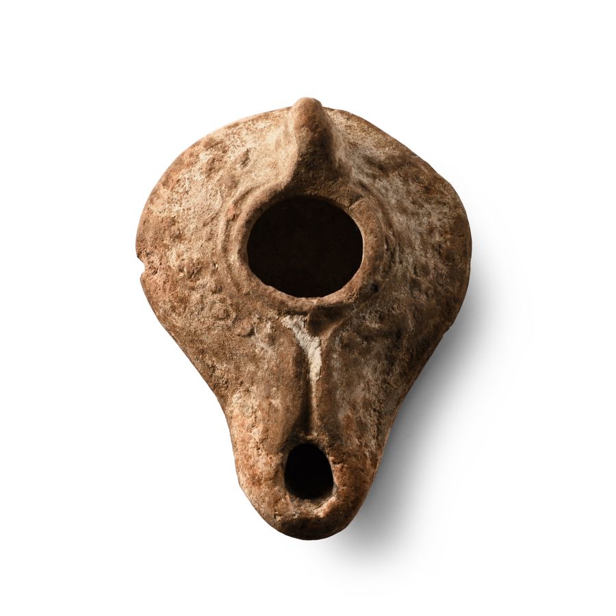 Late Roman Terracotta Oil Lamp