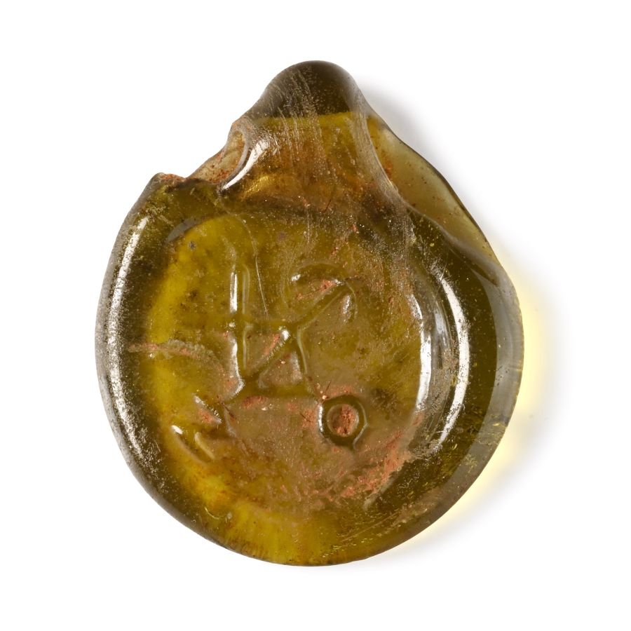 Late Roman Glass Pendant