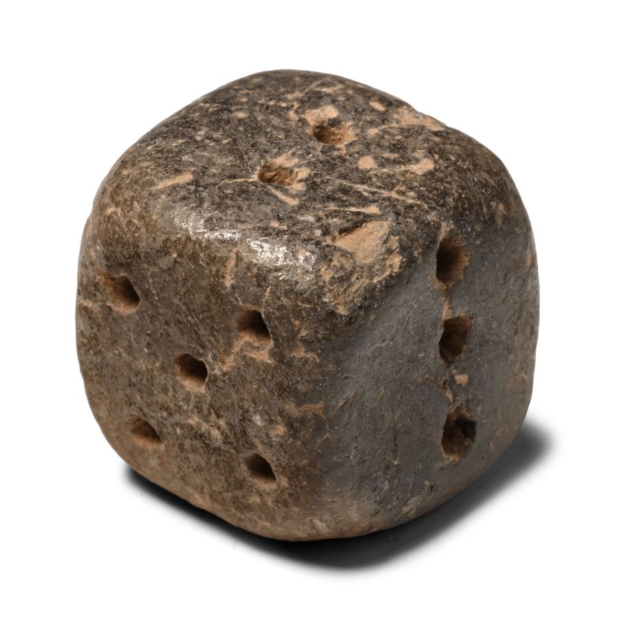 Large Roman Bone Gaming Dice