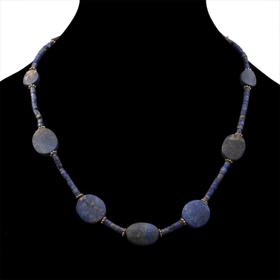 Lapis Lazuli and Hardstone Bead Necklace String