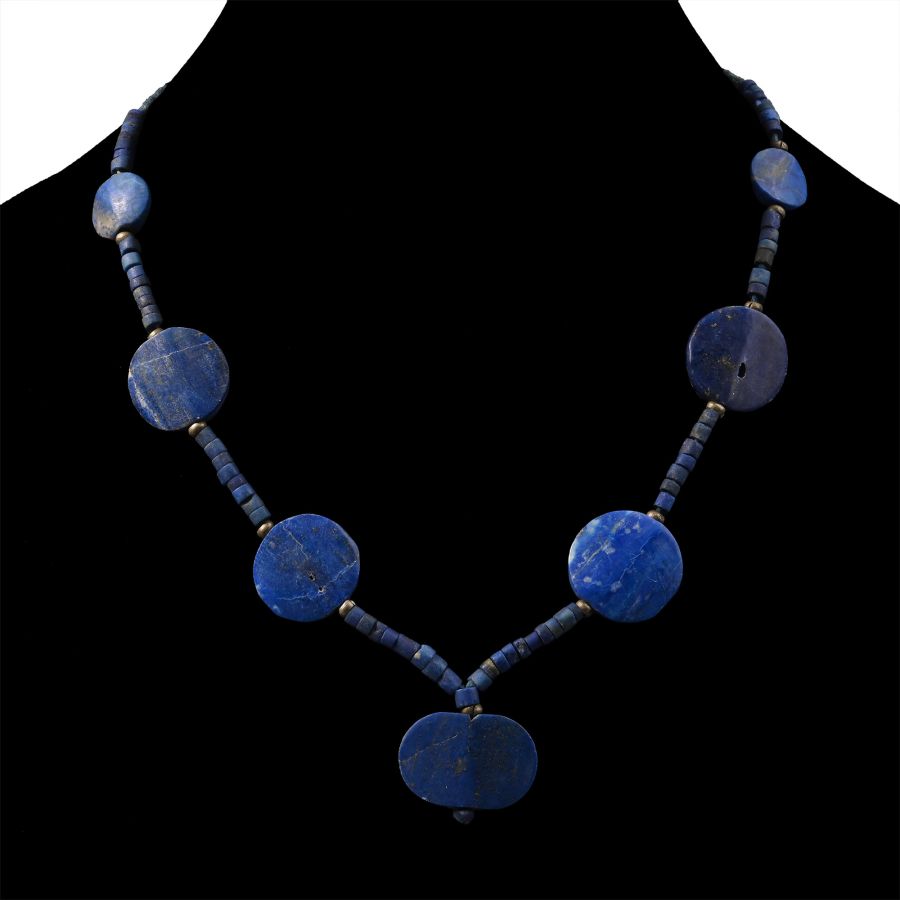 Lapis Lazuli Bead Necklace String