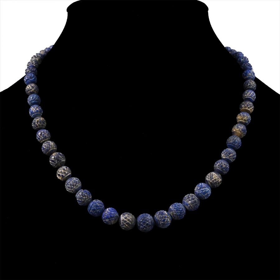 Lapis Lazuli Bead Necklace String