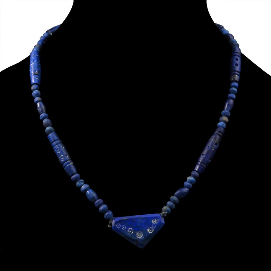 Lapis Lazuli Bead Necklace String