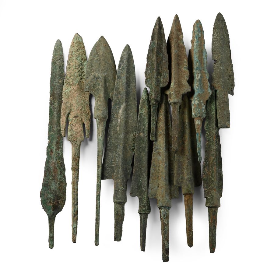 Luristan Bronze Arrowhead Collection