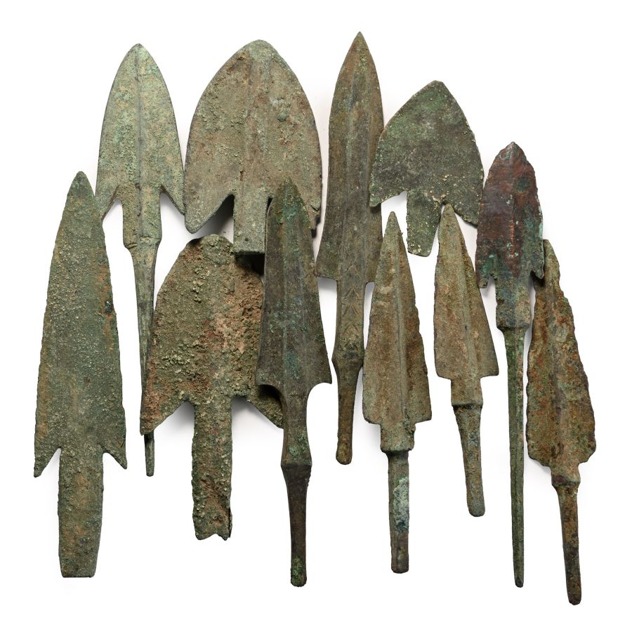 Luristan Bronze Arrowhead Collection