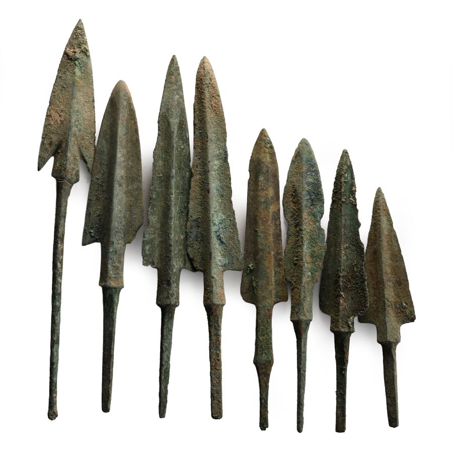 Luristan Bronze Arrowhead Collection