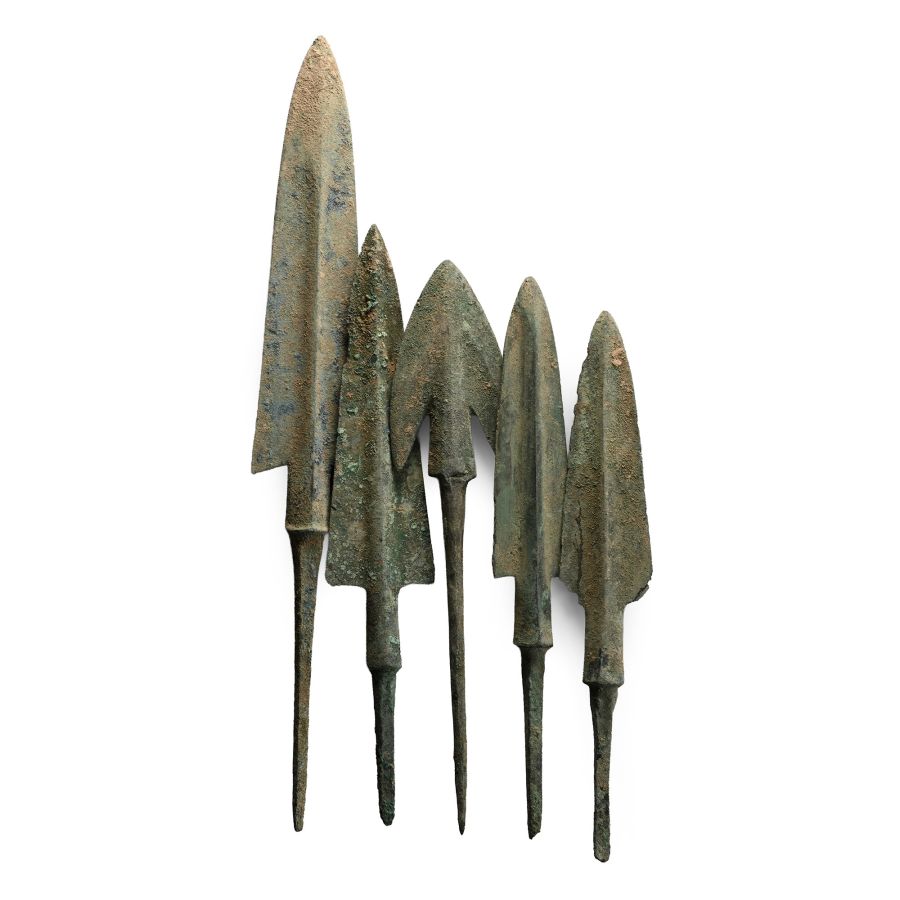 Luristan Bronze Arrowhead Collection
