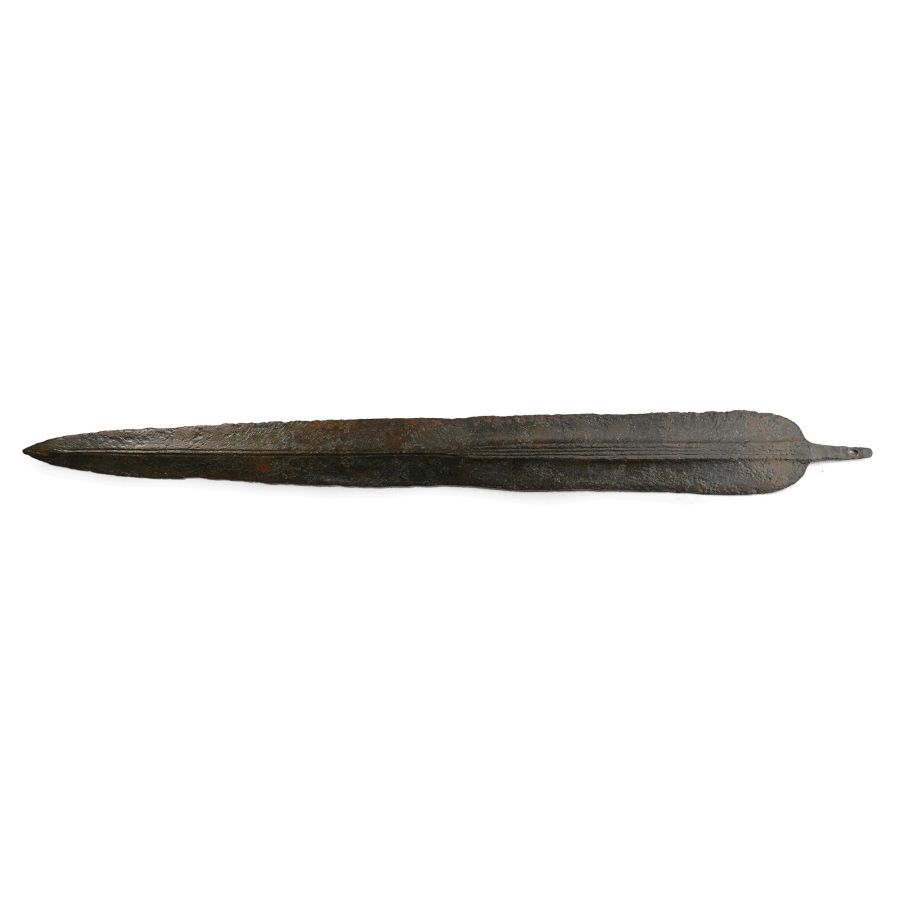 Western Asiatic Sword Blade with Blood Channels