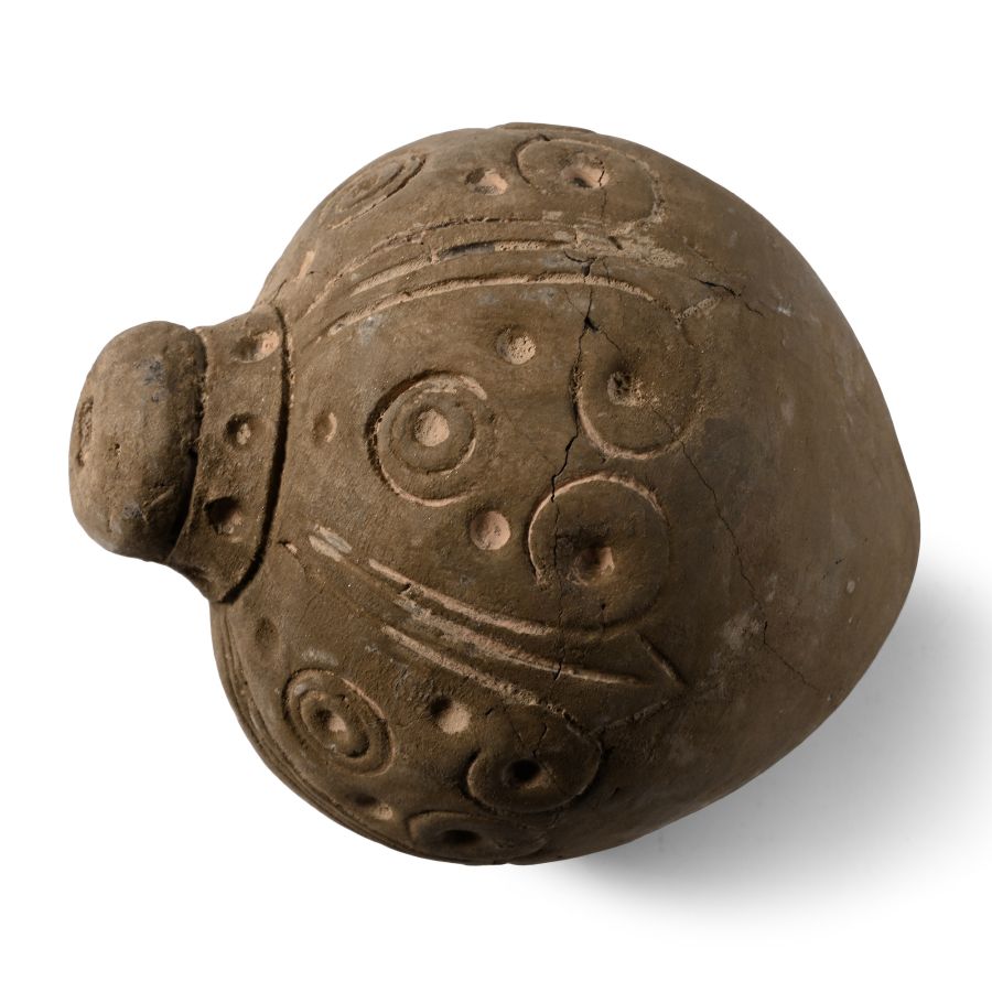 Byzantine 'Greek Fire' Ceramic Fire Bomb or Hand Grenade