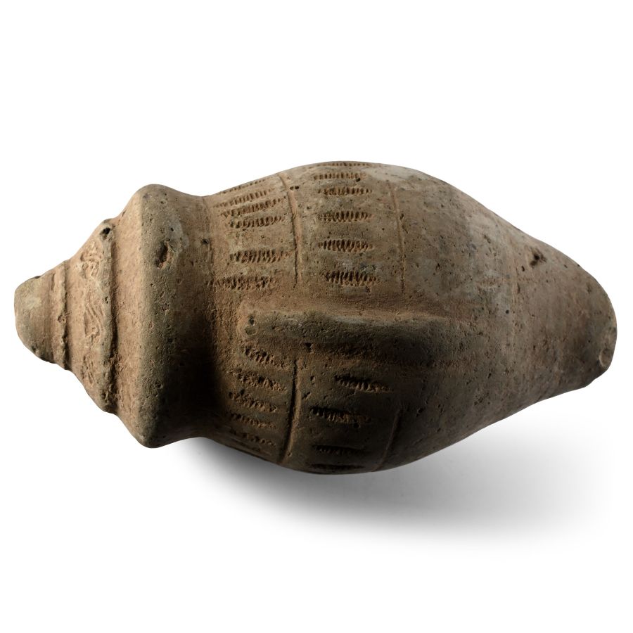 Turco-Mongol 'Greek Fire' Ceramic Fire Bomb or Hand Grenade