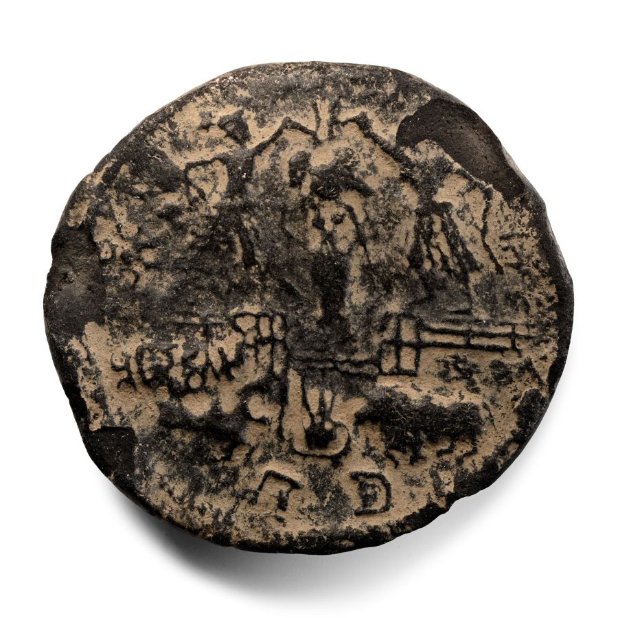 Very Large Christian Pilgrim's Token