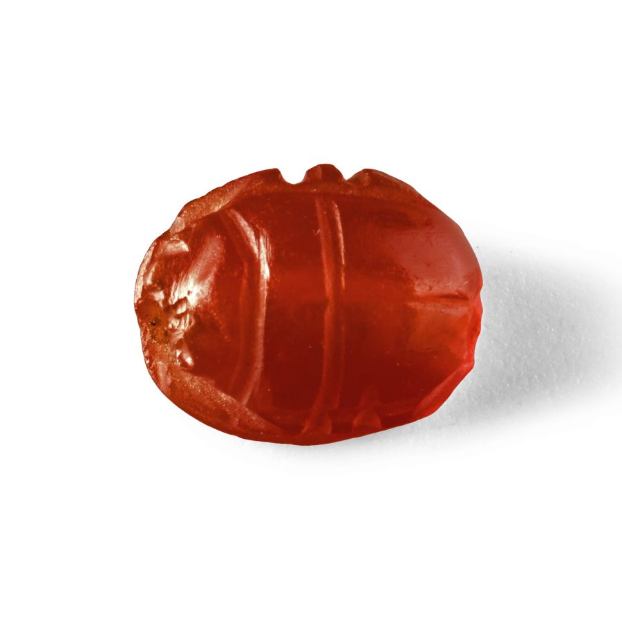 Egyptian Carnelian Scarab Amulet