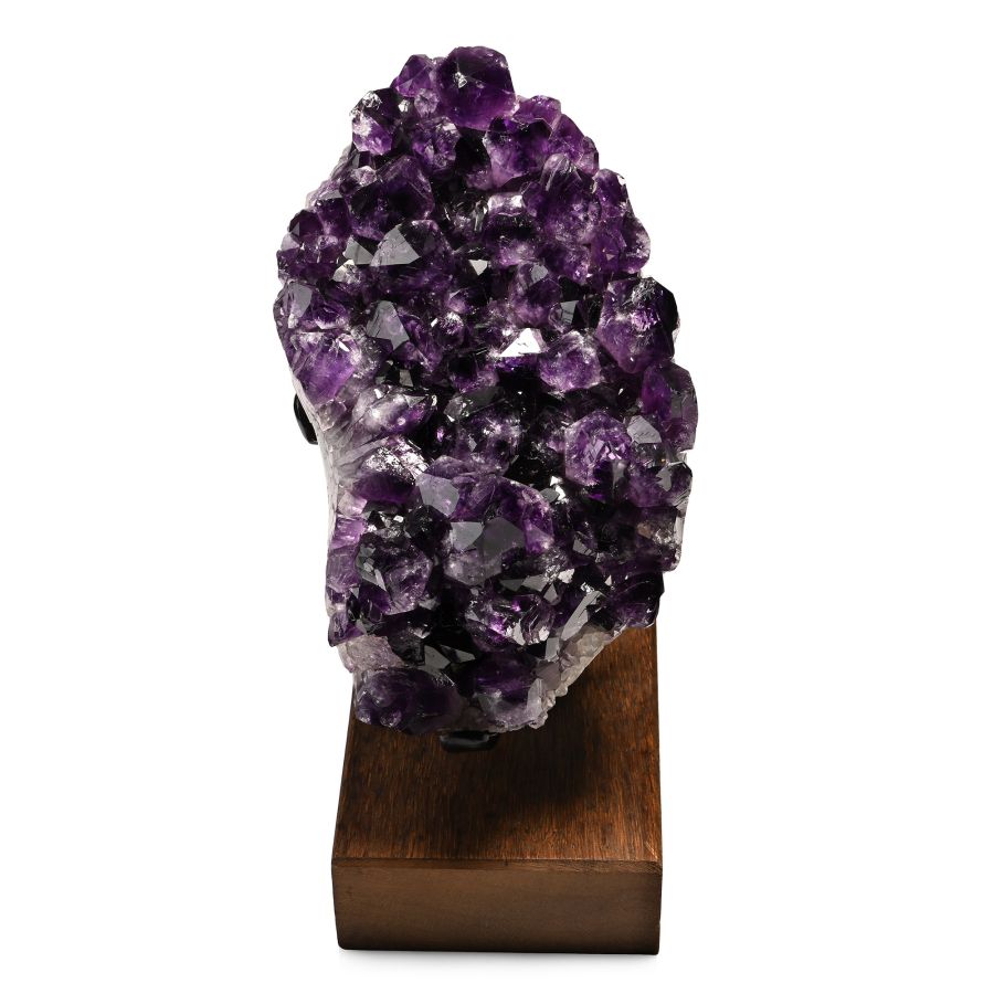 Mounted Amethyst Crystal Display