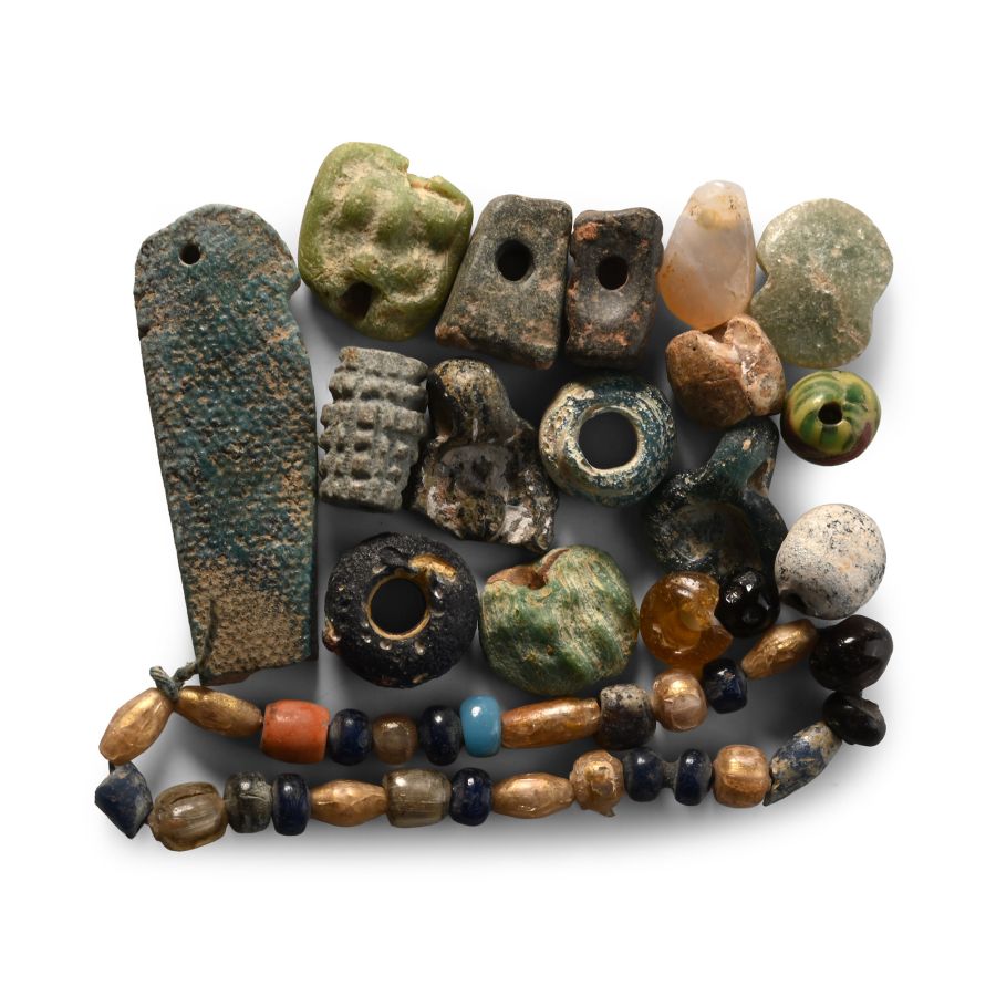 Romano-Egytian Bead and Amulet Collection
