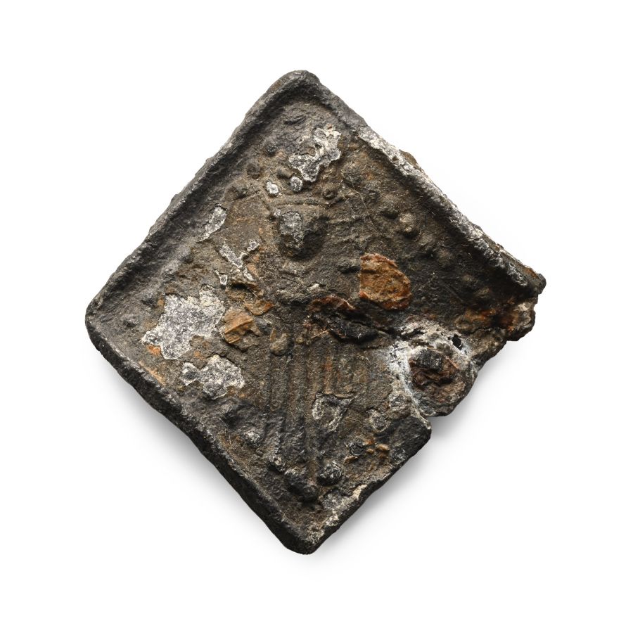 Medieval Pewter Pilgrim's Badge with Henry VI
