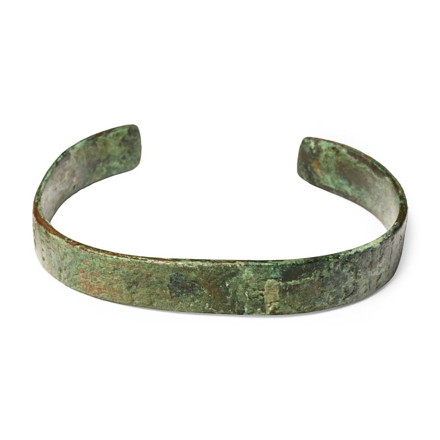 Viking Age Decorated Bronze Bracelet