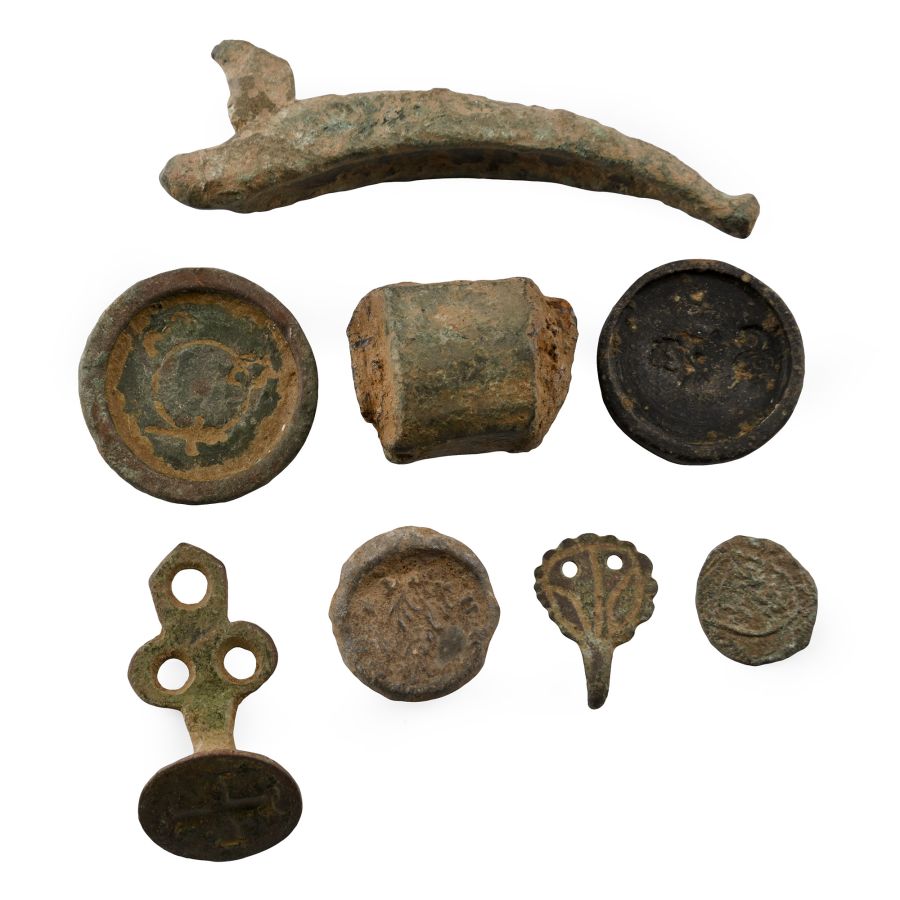 Celtic to Post Medieval Bronze Artefact Group