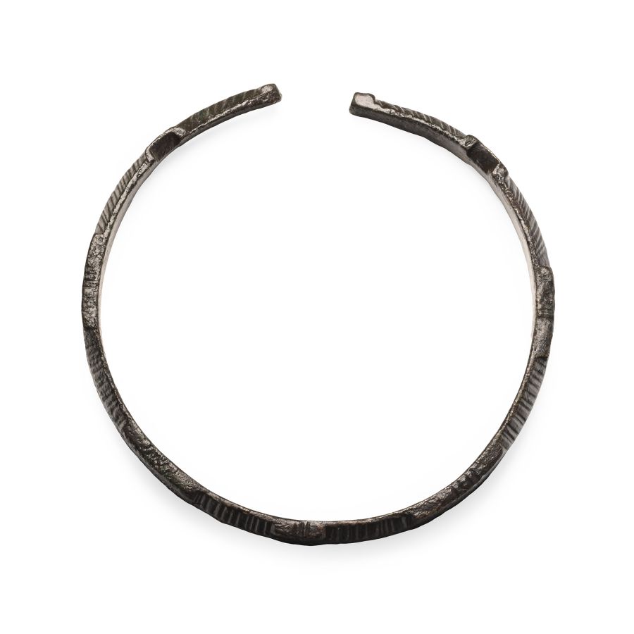 Roman Decorated Bronze Bracelet