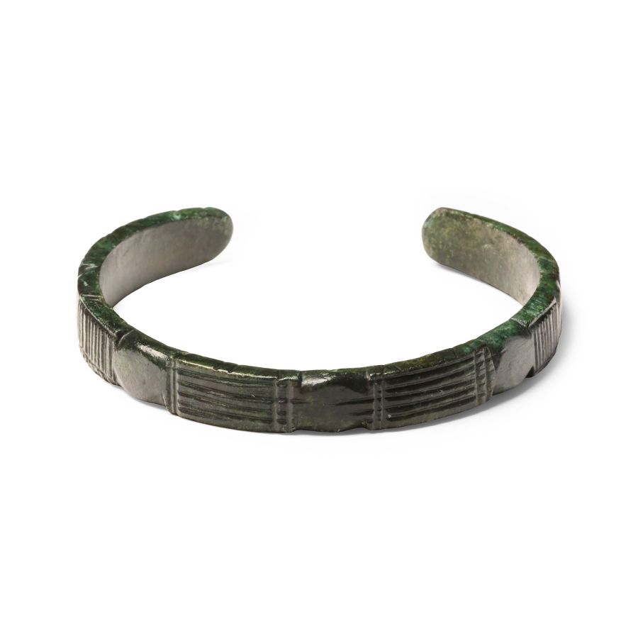 Roman Decorated Bronze Bracelet